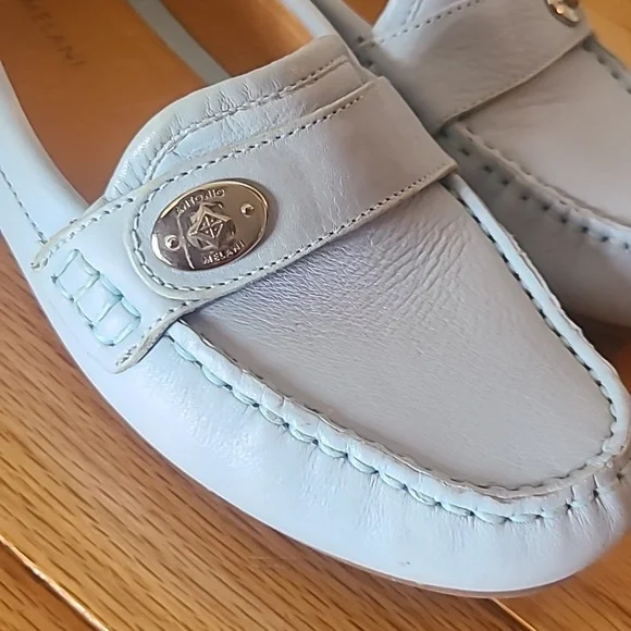 Light Blue Loafers - Picture 2 of 7